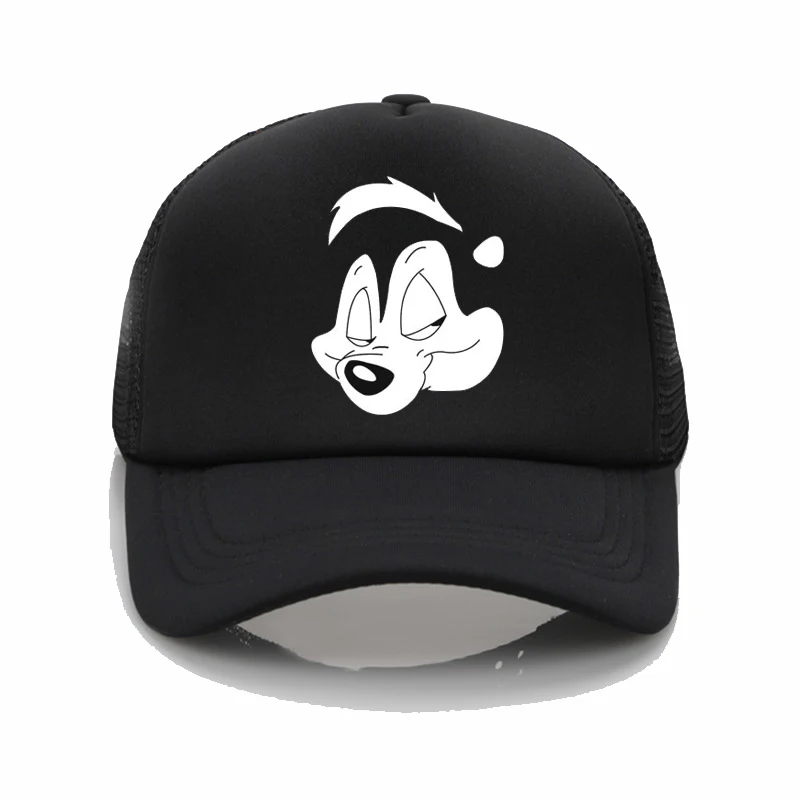 

Модная кепка с милым мультяшным логотипом для мужчин и женщин, Регулируемая Кепка, бейсболка, Спортивная Кепка, Кепка от солнца, Кепка в стил...