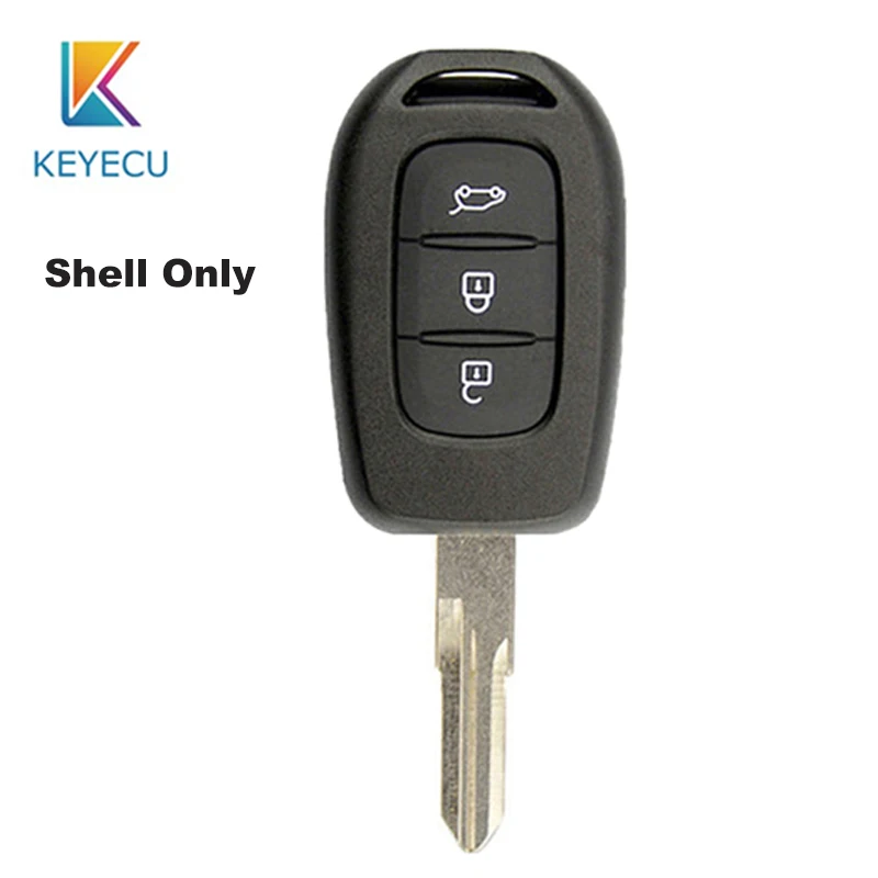 Пульт дистанционного управления KEYECU с 3 кнопками корпус для автомобильного ключа