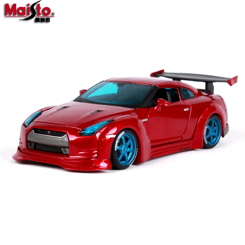 GTR Maisto 1:24 Mercedes-Benz AMG GTsimulation модель автомобиля из сплава украшение Коллекция игрушек инструменты подарок - Цвет: GTR