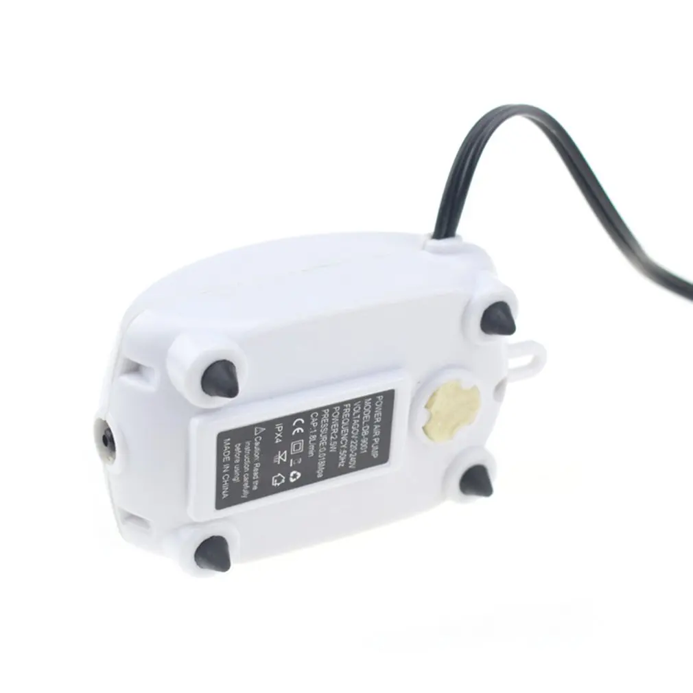 Кислородный насос для аквариума бесшумный аэрационный насос с коробкой EU/US Plug
