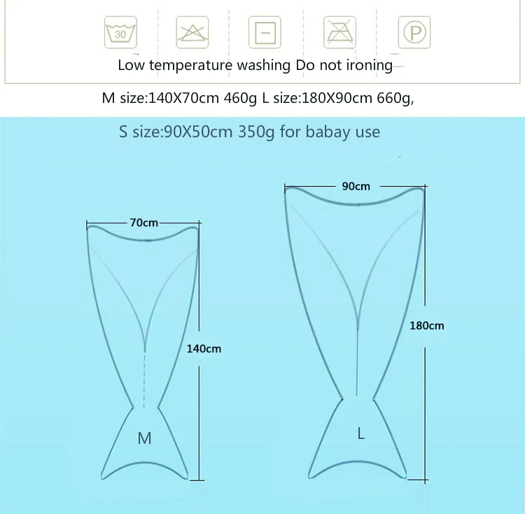 Милое одеяло Русалочки Pa.an цветное вязаное крючком с 3D эффектом уютное теплое