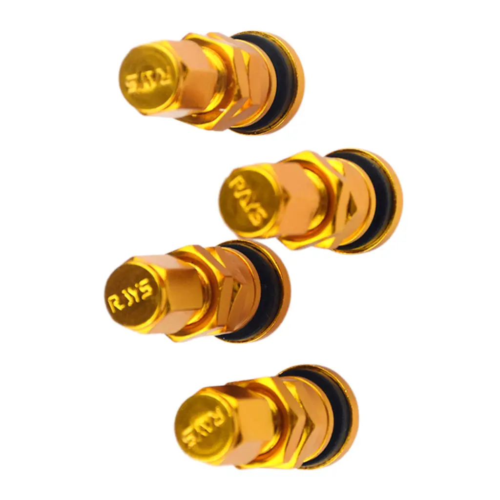 4 шт. алюминиевый бескамерный стержень клапана автомобильной шины | Автомобили и