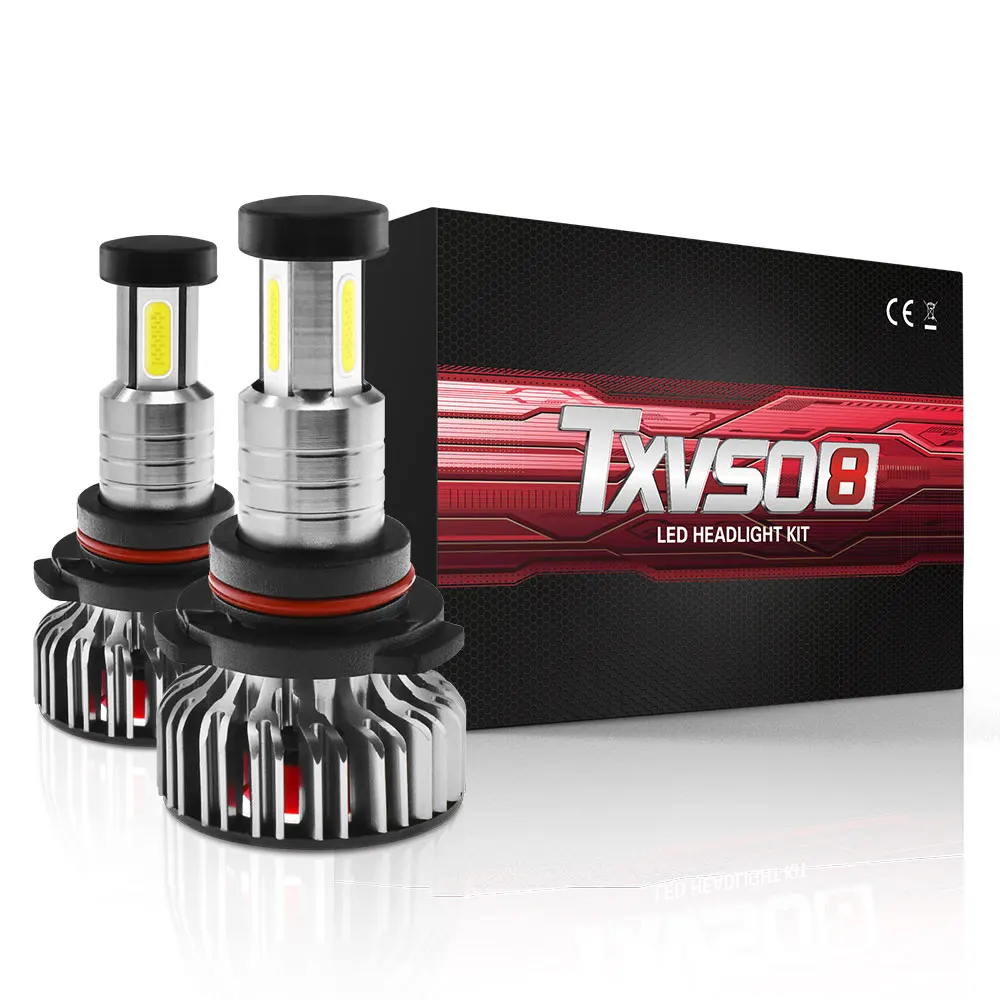 

Bulbs LED Headlight Parts Car Accessories Auto 6000K Waterproof Heat Resistance Lamp 2Pcs