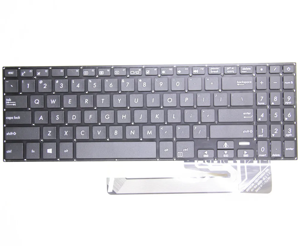 100% новая Оригинальная клавиатура для ноутбука ASUS VivoBook X560 YX560 YX560UD X560UD F560 хорошая