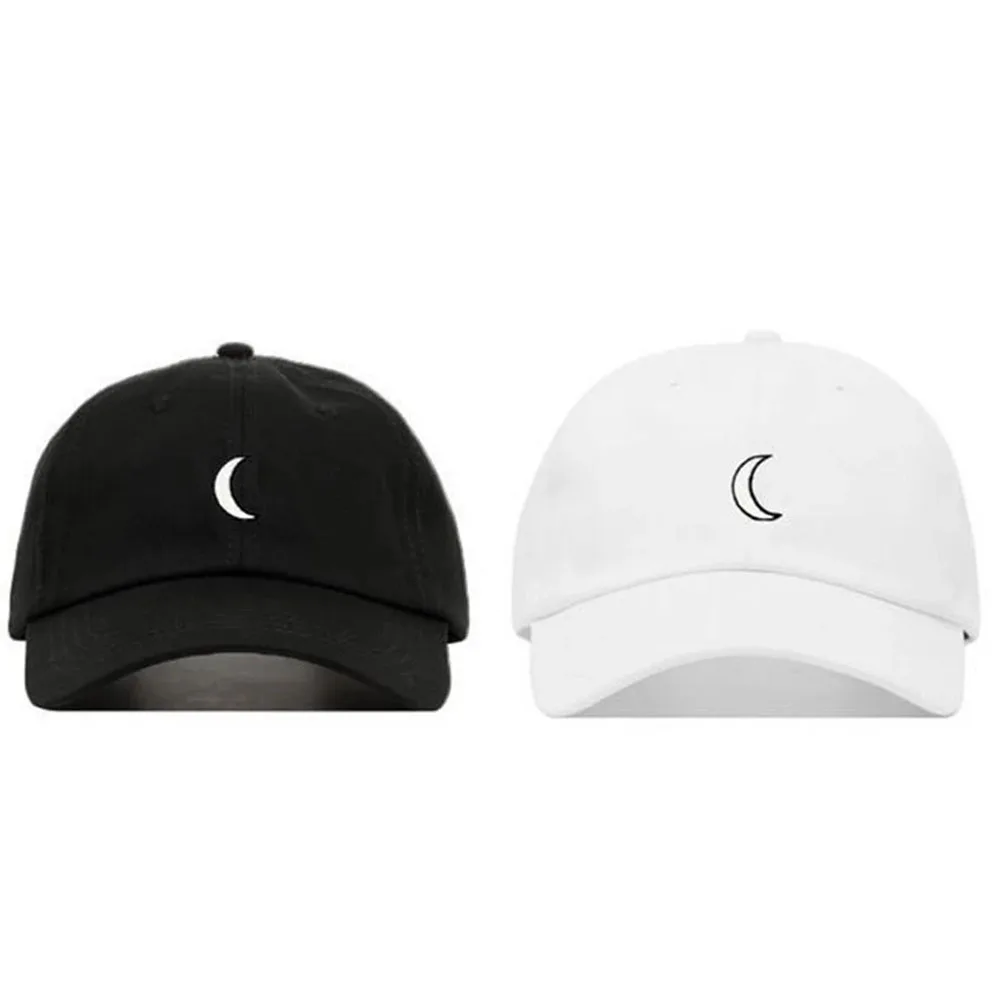 2 шт./компл. шляпа с Луной бейсболка вышивкой кепка для папы полумесяц лунный