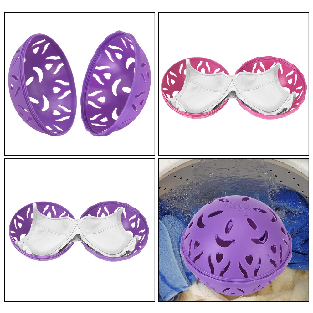HOOMIN Cleaning Tool Bra Laundry Balls for Washing Machine Bubble Double Ball Saver Washer Keeping Clothes Eco-friendly | Дом и сад