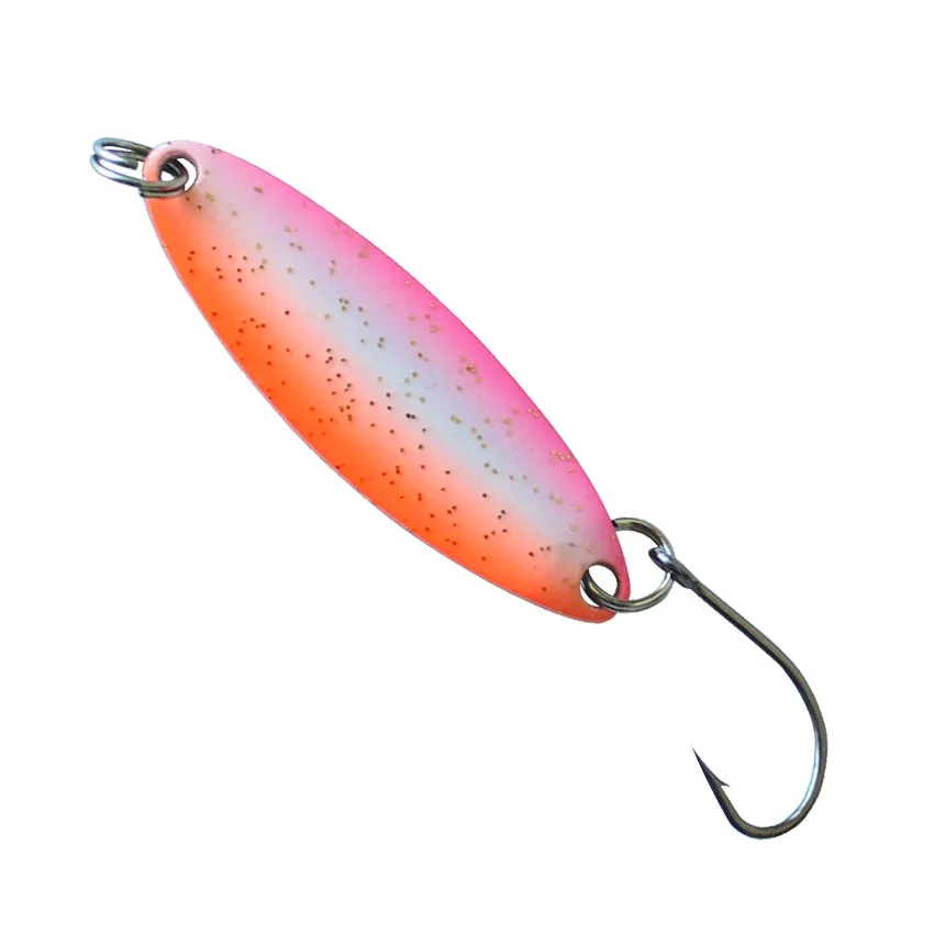 Новые рыболовные приманки 39 мм 4 5 г 6 шт./лот приманка ложка для ловли форели