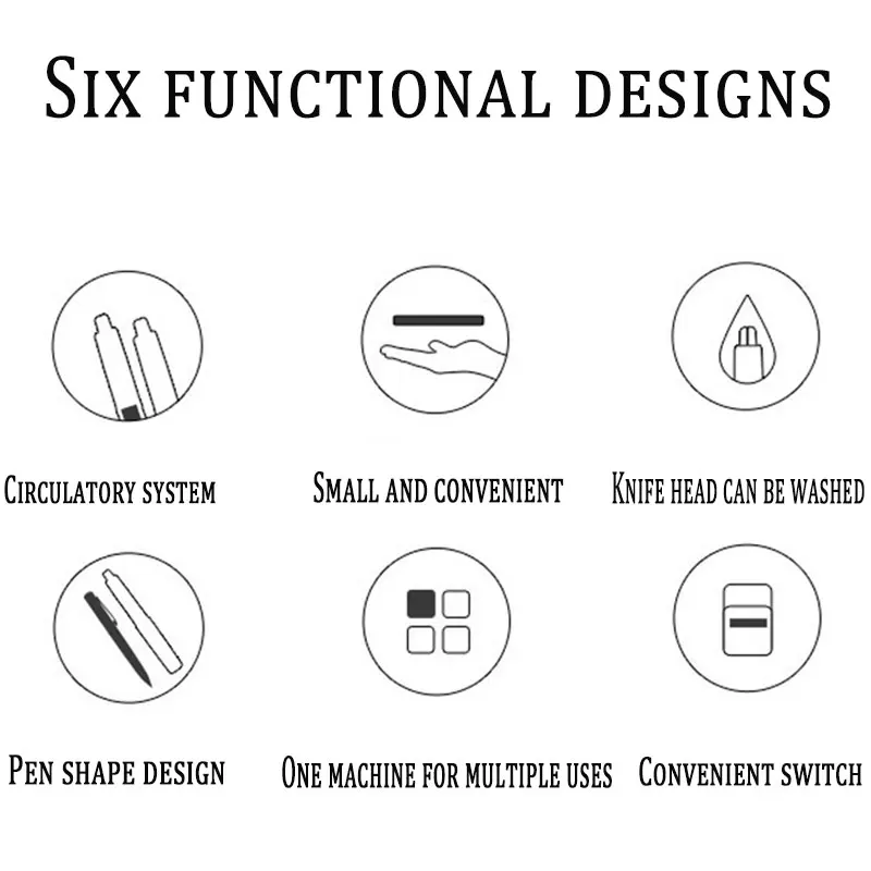 3 в 1 перезаряжаемый триммер для носа и волос |