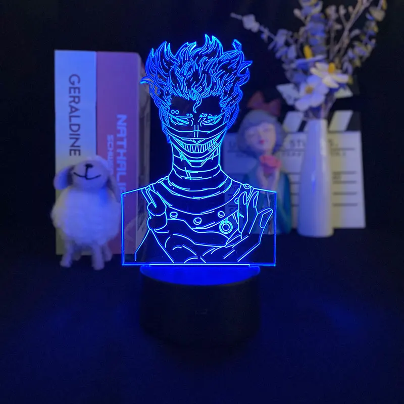 

Smart Phone Control Base Projection Black Clover Zora Ideale Japanese Anime 3D Picture Night Light Delineascope Baby Evening