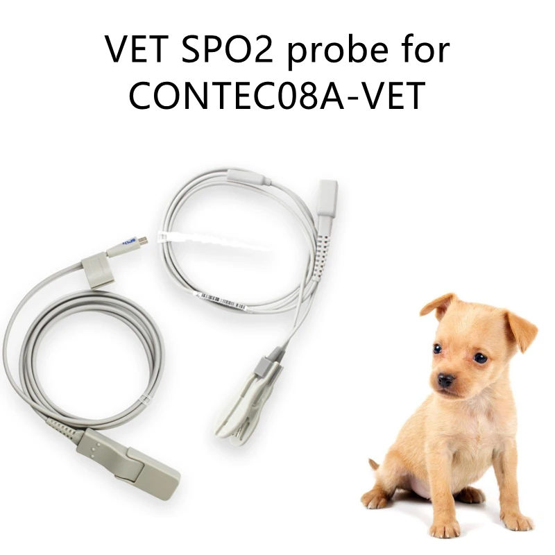 Veterinary use Tongue clip spo2 probe for CONTEC08A-VET BP monitor animals pets