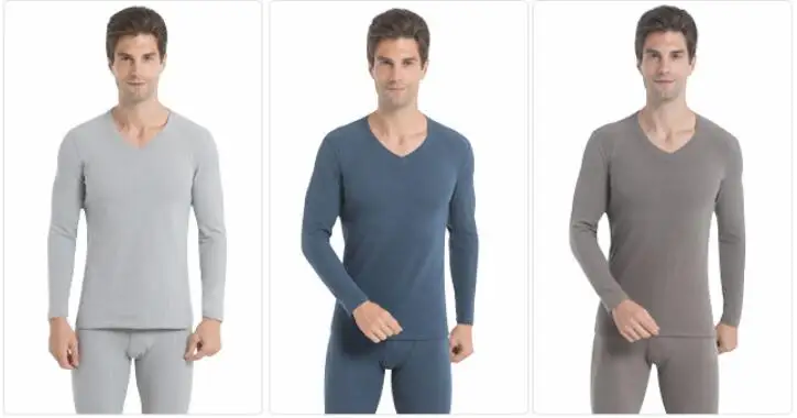 Нижнее белье зимнее теплое Ropa Termica Mujer мужское термобелье женский костюм с начесом длинный рукав термо рубашка кальсоны
