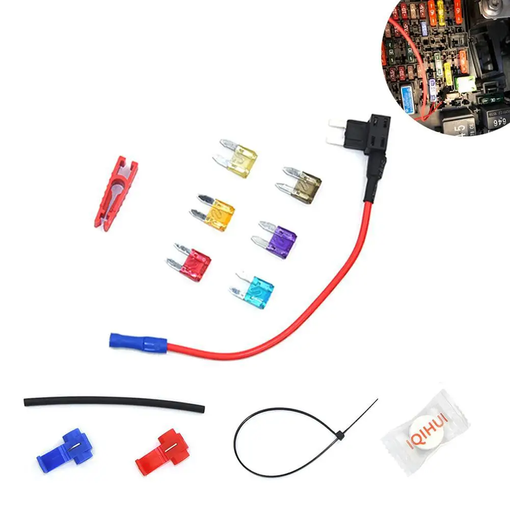 Автомобильный адаптер плавкого предохранителя с дополнительной цепью держатель