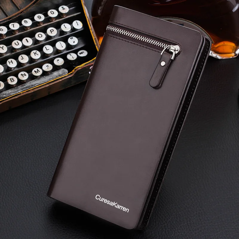 

NO.ONEPAUL 2020 new wallet men's long zipper clutch bag Korean men's bag small handbag boutique wallet men