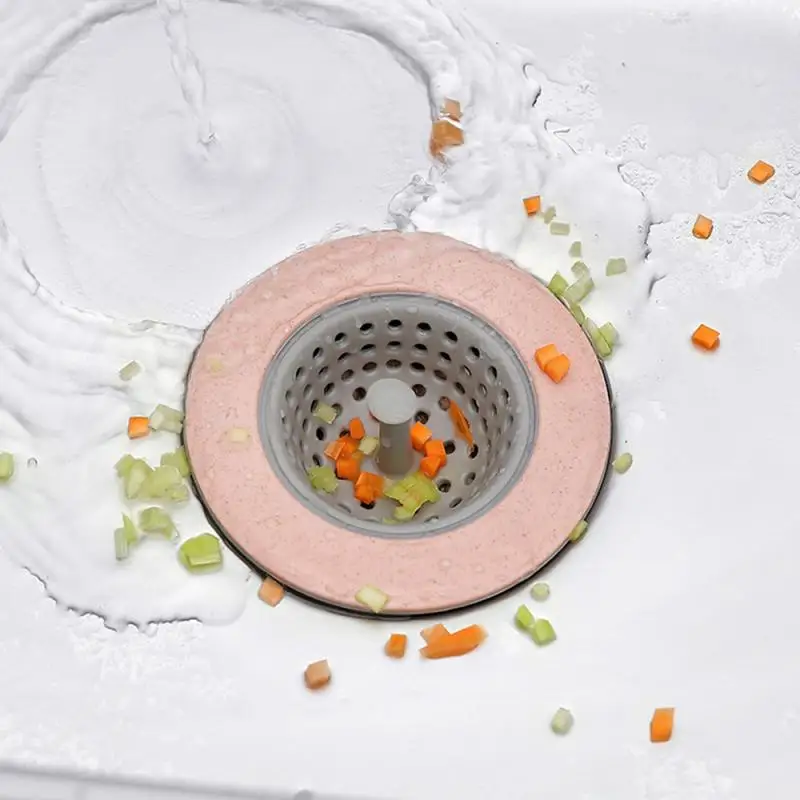

Силиконовый Фильтр для кухонной раковины, ситечко для слива в ванной, дренаж для раковины крышка, дуршлаг для раковины, фильтр для канализац...