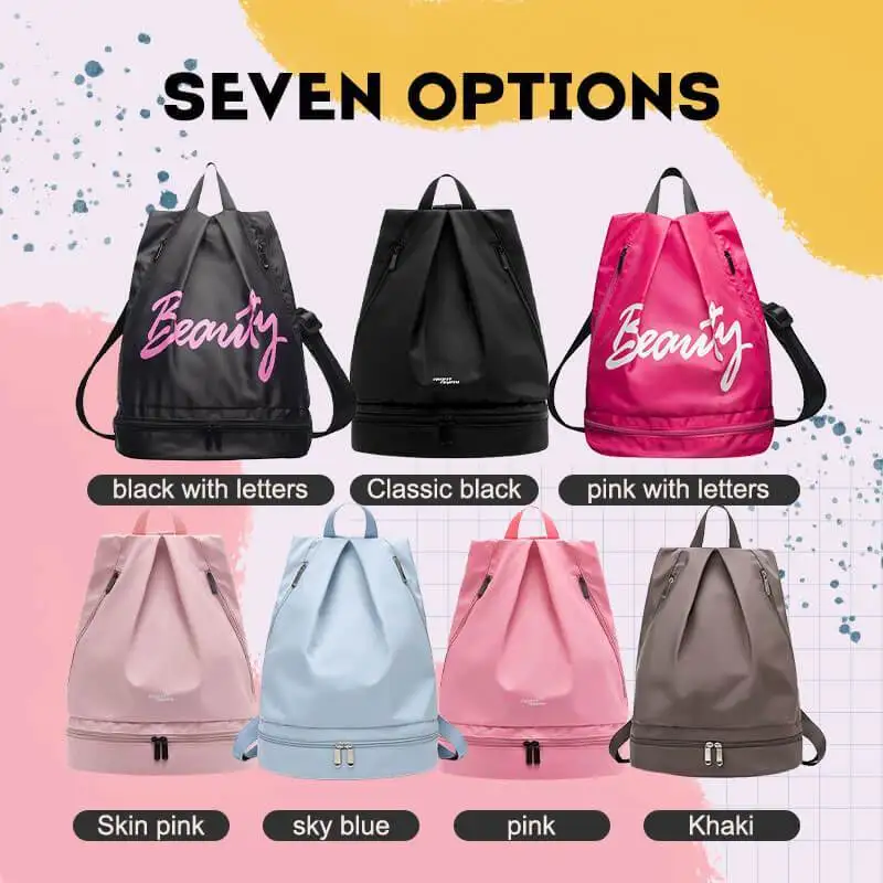 Dry And Wet Storage Backpack Swimming Backpack Dry Wet Bag Camping Backpack Sports Bags Travel Pool Beach Swimsuit Rucksack Swim