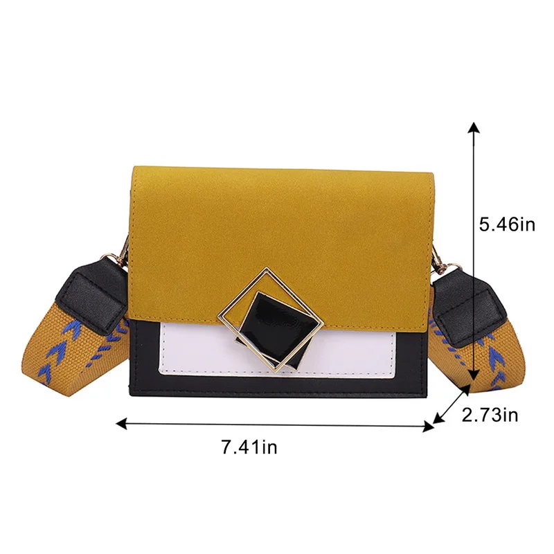 

2020 Fashion Trend Women Texture Shoulder Bag Casual Small Square Bag Wild Solid Color Crossbody Messenger Handbags Tote