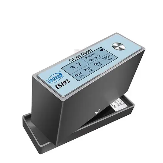 

LS192 глянцевый Измеритель 60 градусов глянцевый измеритель краски бумаги пластика металла дерева покрытия блеска 0-1000GU с автоматической калибровкой