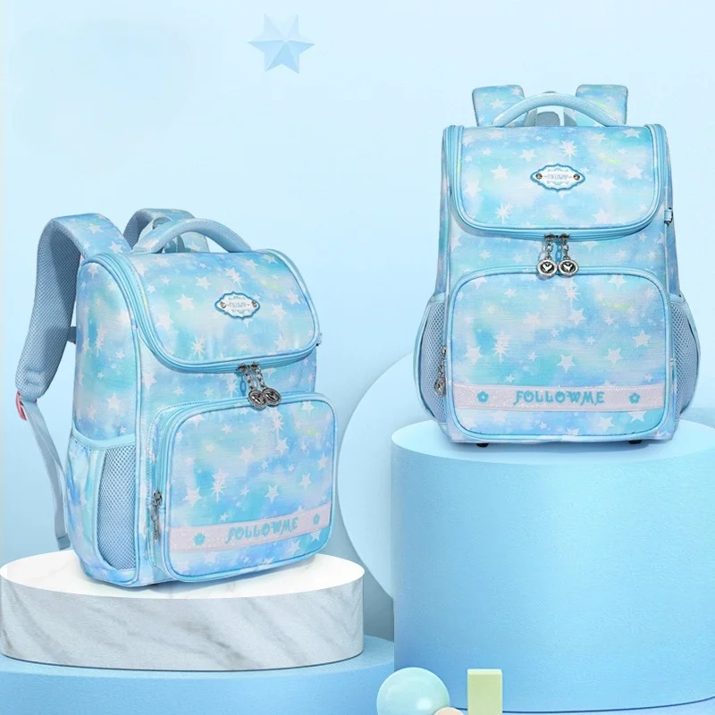 

2021 Orthopedic Backpack Children Waterproof School bags Kids Book Bag primay school Backpacks for Girls mochila infantil
