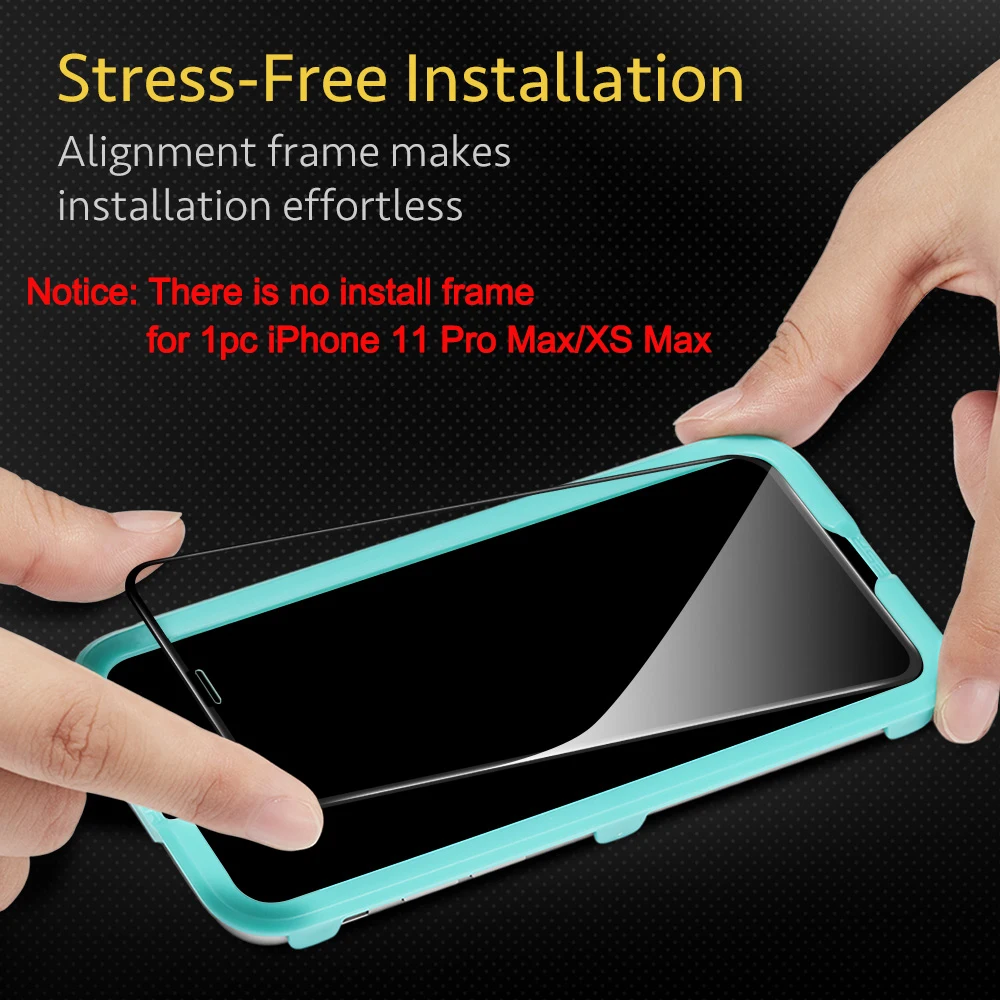 Защитное стекло ESR для iPhone 11 Pro Max X XS 8 7 полное покрытие экрана защита от синих