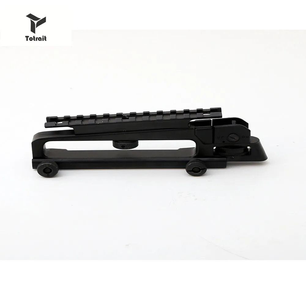

Totrait picatinny rail AR15 Detachable Carry Handle Combo Mount For M4 M16 Dual Apertures A2 Rear Sight