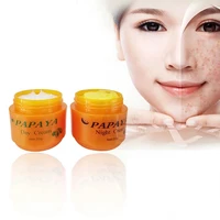 2pcsset day cream night cream papaya whitening face cream anti freckle improve dark skin refreshing face psoriasis skin care