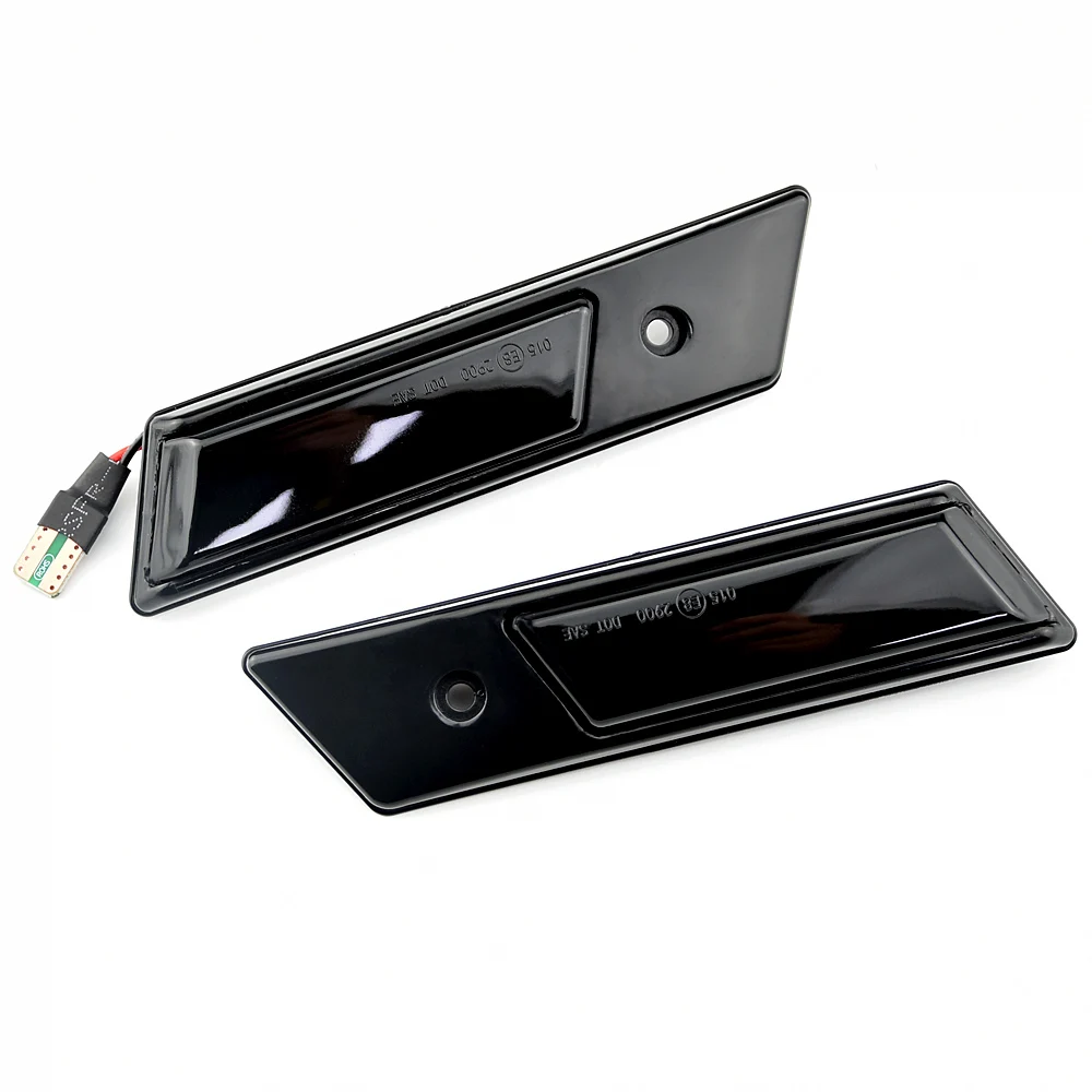 

2PCS Dynamic Blinker Indicator Side Marker Turn Signal Light For BMW 3 5 7 Series E32 E34 E36 1990-1996 LED Sequential Lamp
