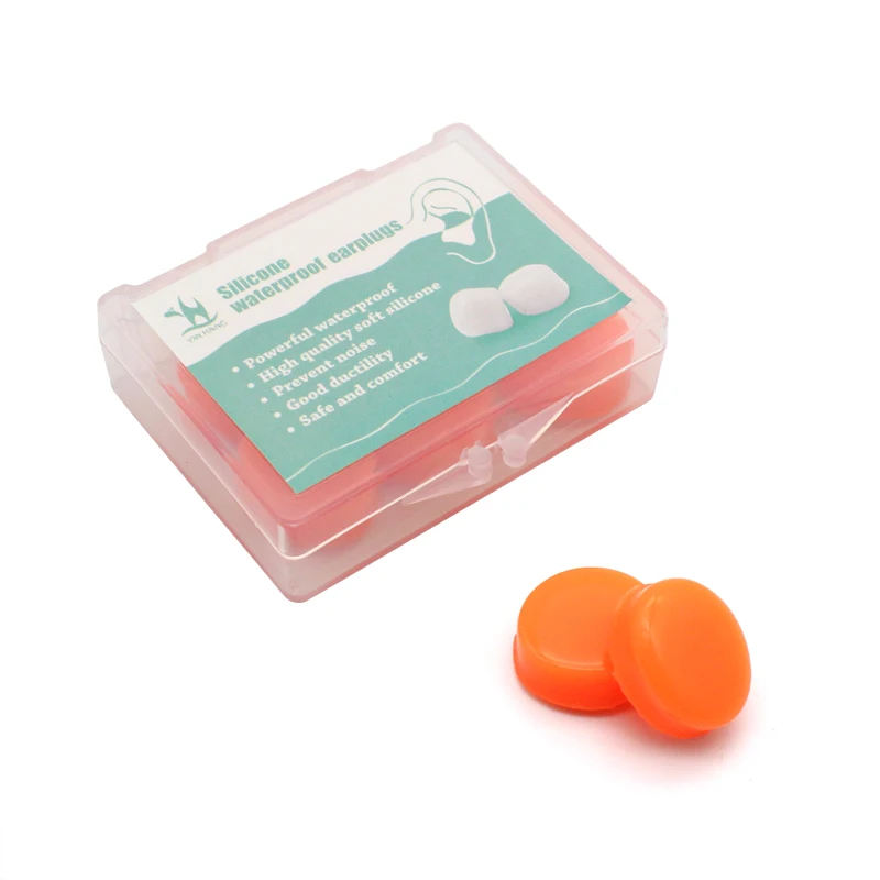 6 шт./кор. Профессиональный Водонепроницаемый плавательный силиконовые ушные