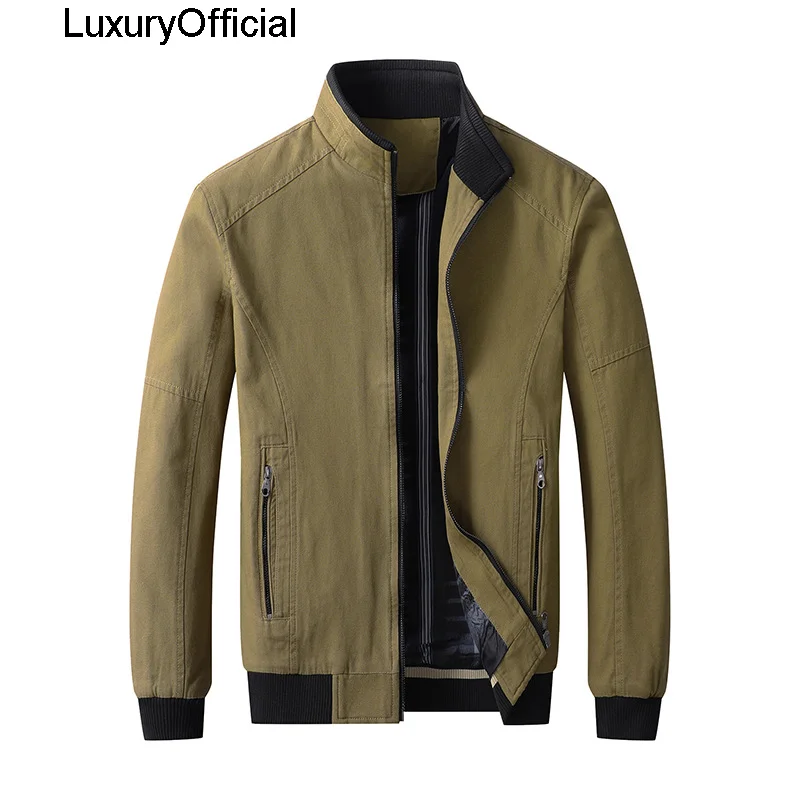 

2021 autumn and winter new washed cotton thin jacket men's fashion jacket