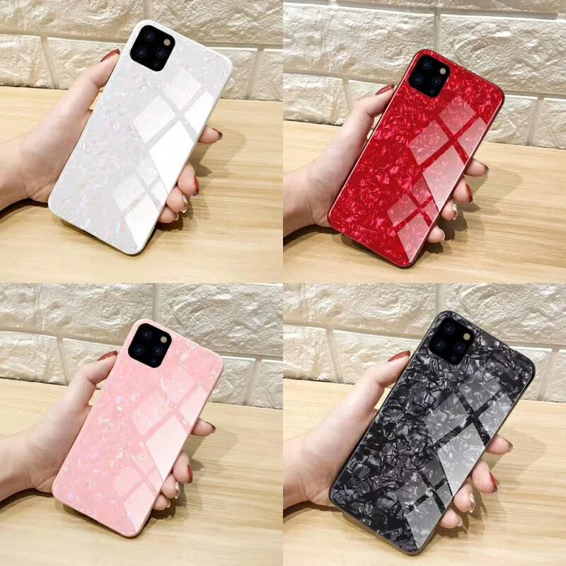 Ультратонкий чехол из закаленного стекла для Samsung S10 S9 S8 Plus S10L NOTE9 A70 A50 A40 A20E