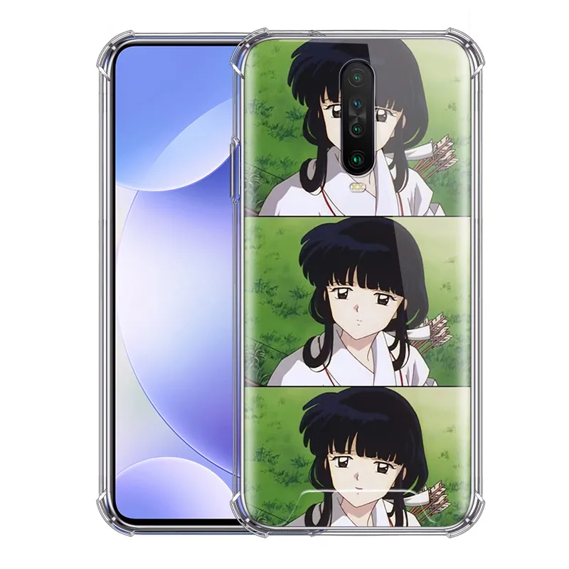 

Anime Inuyasha And Sesshoumaru Case for Xiaomi Redmi Note 8T 9 8 9S 9A 9C 7 7A 10X 5G K30 Pro Zoom Airbag Anti Fall Phone Coque