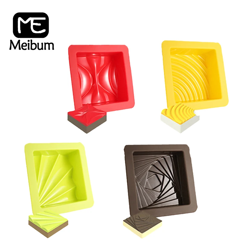 4 стиля маленькая форма для торта французские искусственные Геометрические