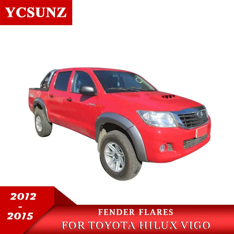 Брызговики для Toyota Hilux Vigo 2012 2013 2014 с двойной кабиной|fender flares for toyota|fender wheel archeswheel fender |