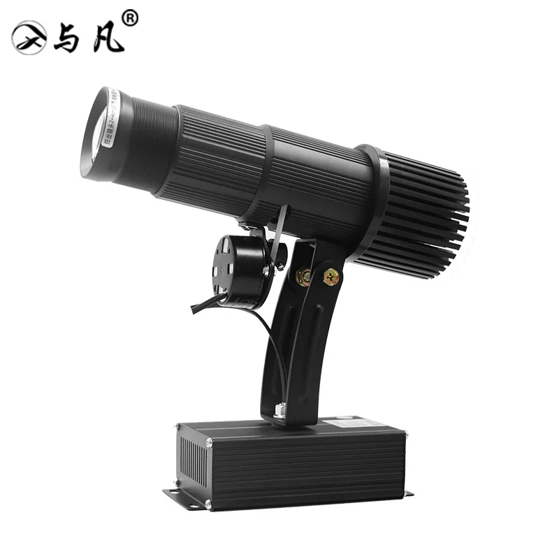 Power 25w Yufan Brand Rechargeable Style Gobo Light Black Color Battery Models Customized Pattern Logo Projector