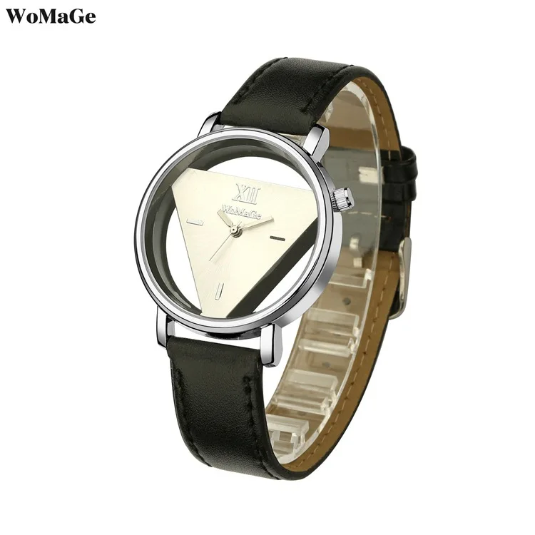 

WEESKY/381 unisex quartz watch leather strap men's watch casual creative ladies watch