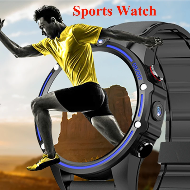 Смарт часы KOSPET Vision Smartwatch 1 6 дюймов ips экран gps ГЛОНАСС 4G 3 + 32 Гб Часы памяти