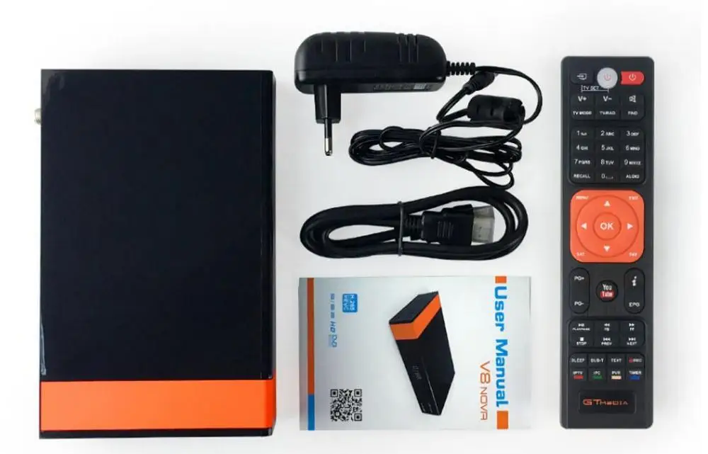 GTMEDIA V8 NOVA 10 шт. спутниковый ресивер DVB S2 Поддержка EPG встроенный WIFI