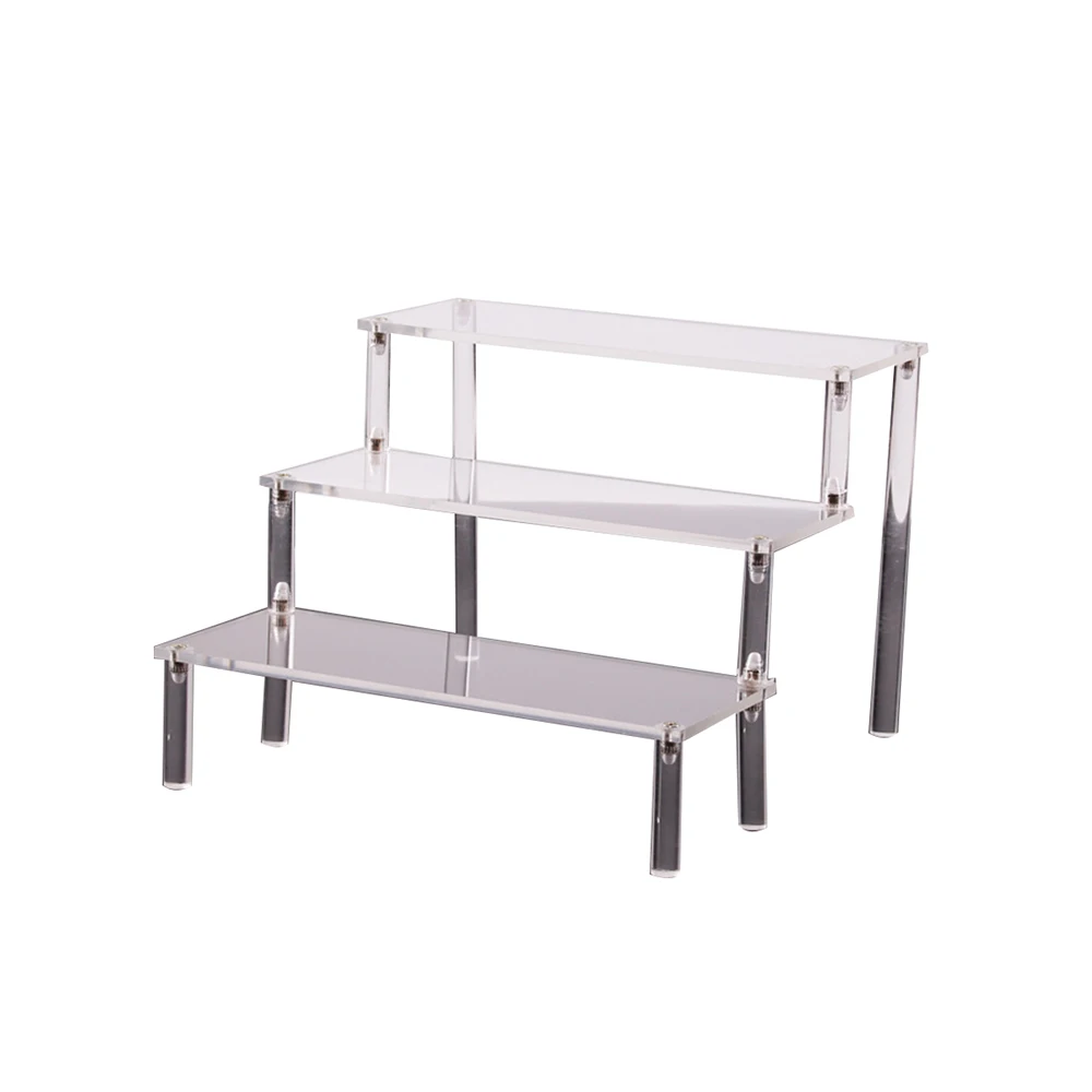 Прозрачные акриловые держатели для хранения подставка косметики стеллажи со