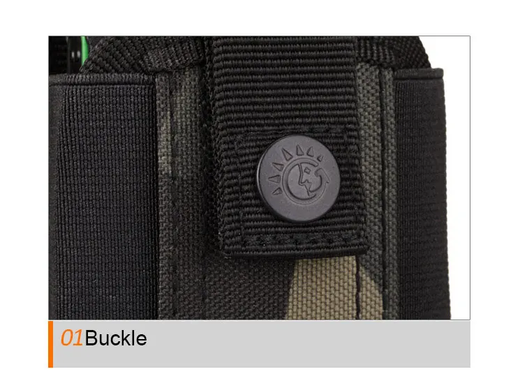 Тактическая портативная рация сумка для мужчин Molle поясная сумка камуфляжная сумка для телефона износостойкая спортивная сумка для альпинизма 6 цветов
