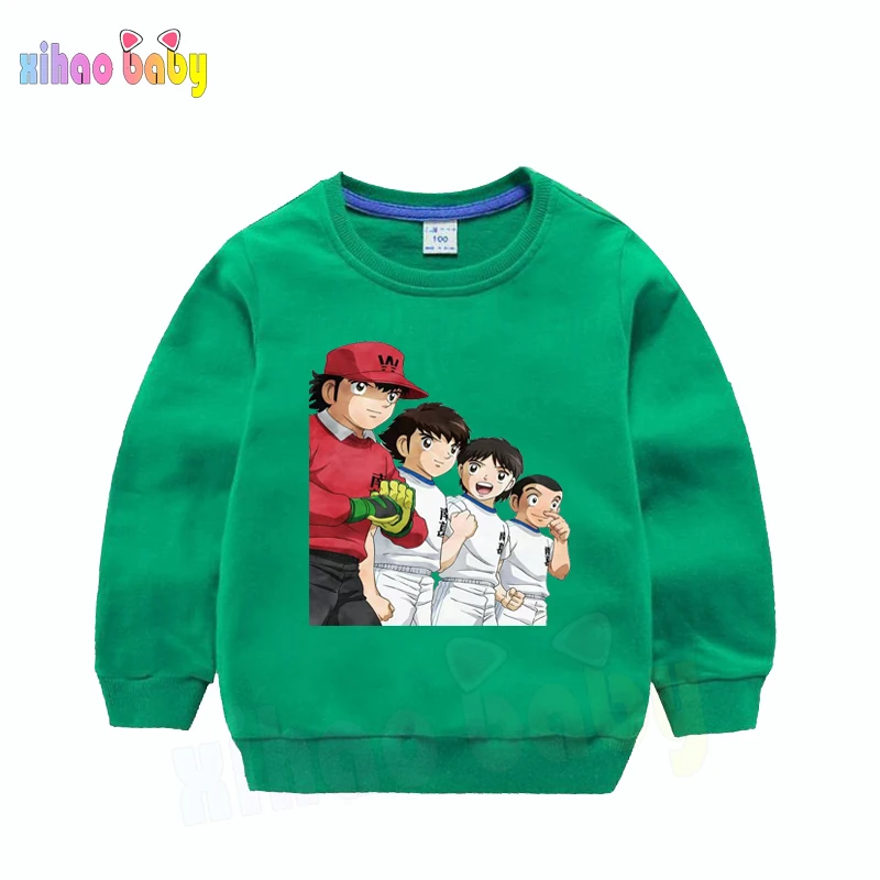 

Newest Children Sweatshirt Captain Tsubasa Print Kids Baby Boy Cotton T-Shirt Boys Winter Hoodies Sweatshirts Tops Tee 2-13Yrs