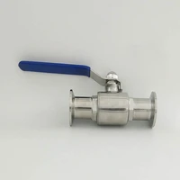 1 25mm 304 stainless steel sanitary ball valve 1 5 tri clamp ferrule type for homebrew diary product
