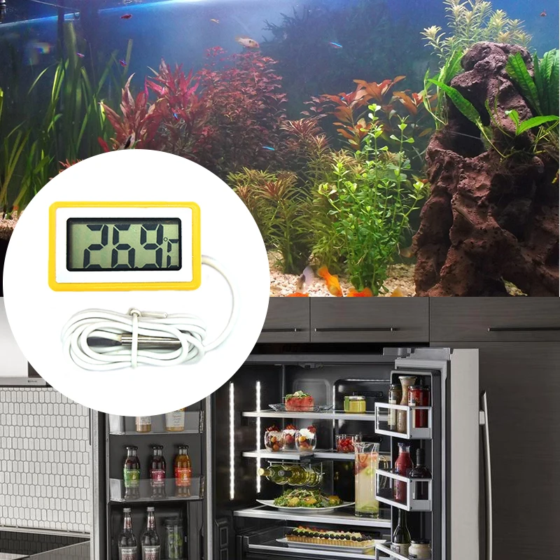 Новый мини цифровой LCD Крытый удобный датчик температуры измеритель влажности