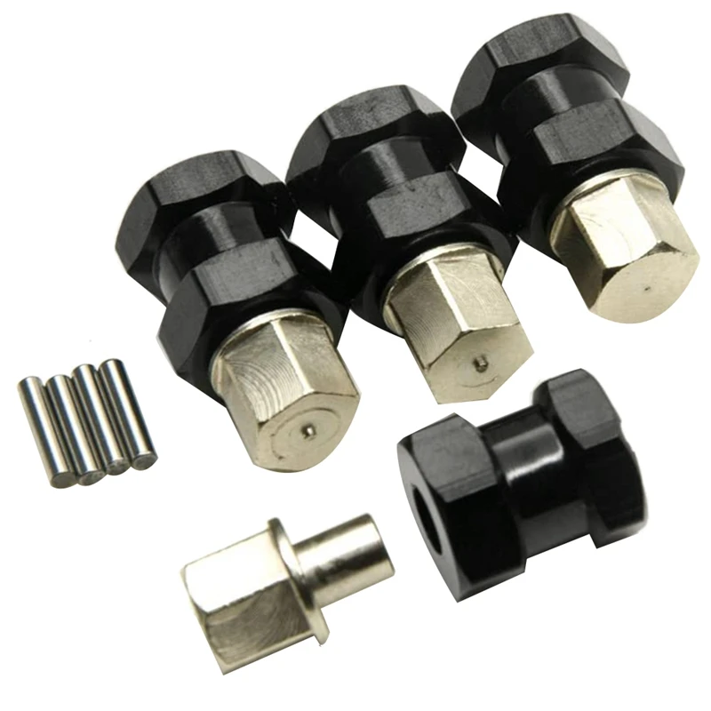 

1 Set RC12Mm Wheel Hexagon Drive Adapter & 1 Set Metal Chassis Pull Rods Drag Link Suspension Link Mount