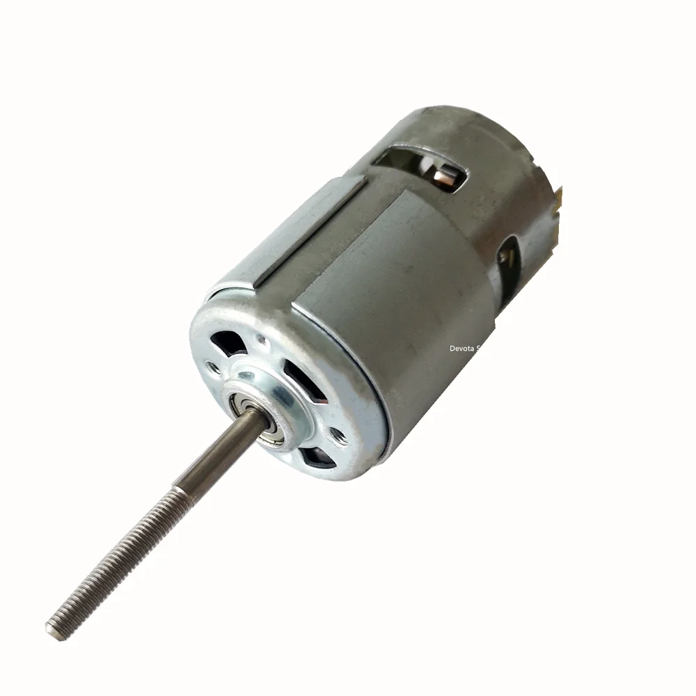 Высокий крутящий момент электродвигатель постоянного тока 775 и двухрядным