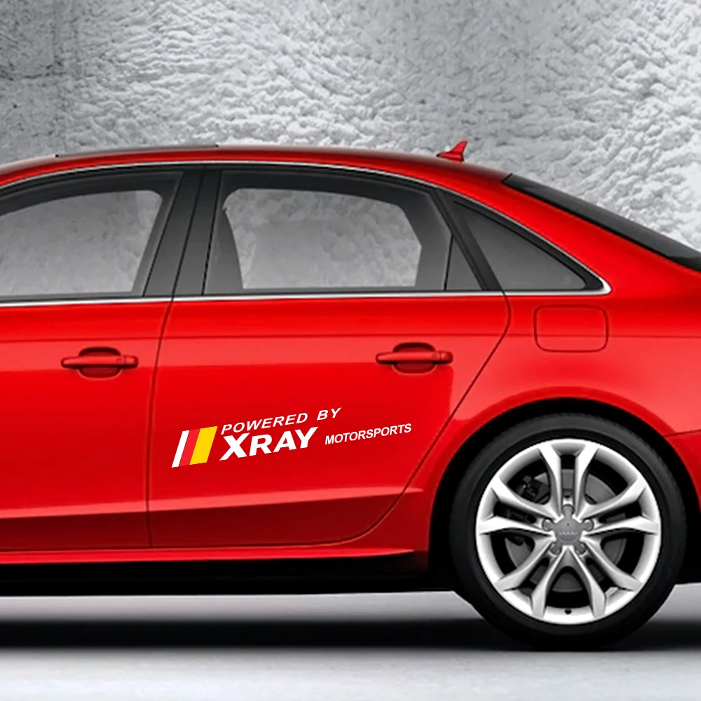 2 шт./компл. автомобильные двери спортивные наклейки боковые графические