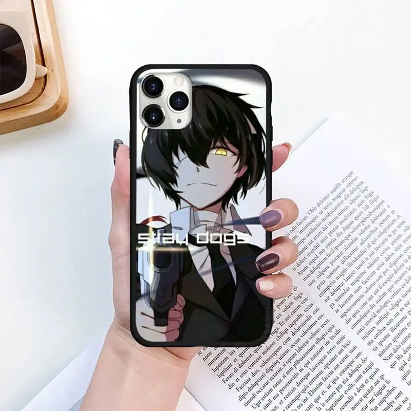 

Anime Bungou Stray Dogs Phone Cases for iPhone 11 12 pro XS MAX 8 7 6 6S Plus X 5S SE 2020 XR mini