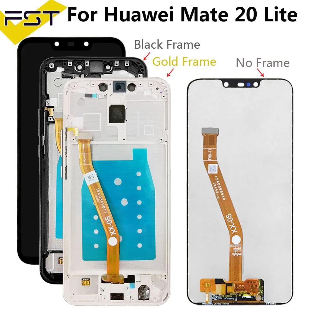 6 3 ''для Huawei Mate 20 Lite SNE LX1 LX2 ЖК дисплей с кодирующий преобразователь сенсорного