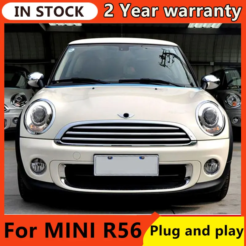 

Car Styling Headlight Assembly for Mini Cooper R56 2007-2013 Mini Hatchback LED daytime running light Xenon headlight