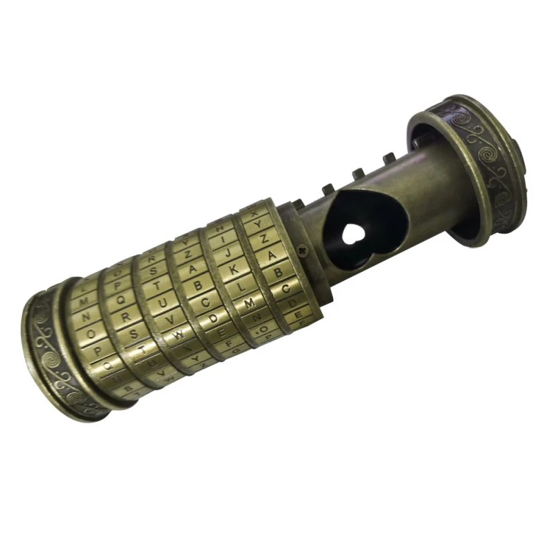 Подарок на день Святого Валентина цилиндр с замком да Винчи креативный