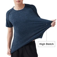 mens running t shirts quick dry compression sport t shirts fitness gym running shirts soccer shirts mens jersey sportswear