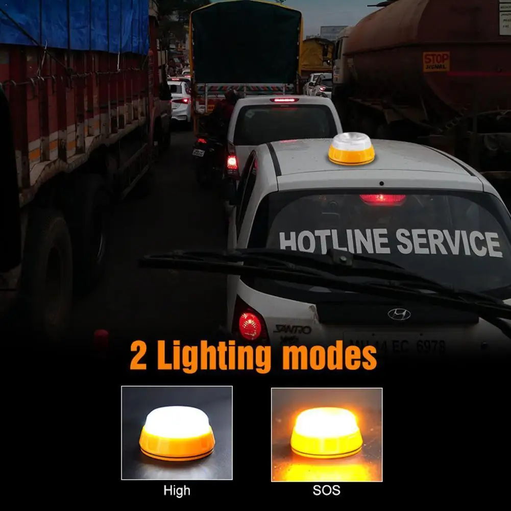 

Car Emergency Lights, Road Flares, Magnetic Headlights, Help Flashing At Road Safety Warning Lights, Traffic Signs Camps